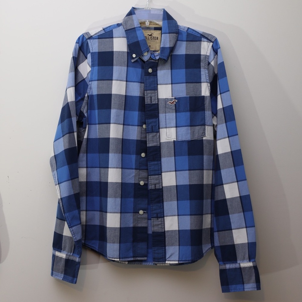 Hollister Plaid Button Up